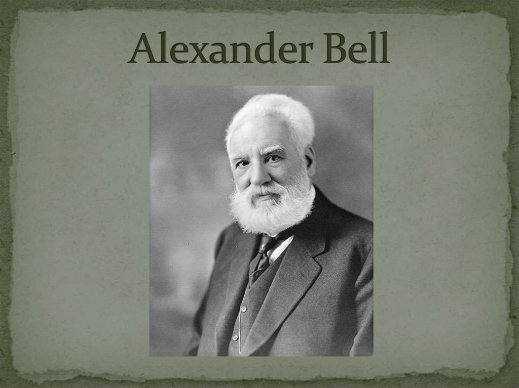 Alexander Bell