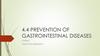 Prevention of gastrointestinal diseases