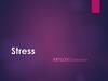 Stress. Signs of stress in adolescents