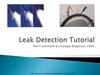 Leak detection tutorial