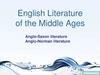 English Literature of the Middle Ages