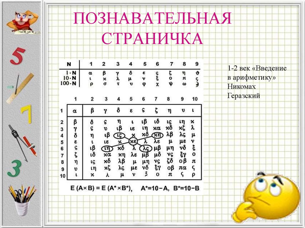 ПОЗНАВАТЕЛЬНАЯ СТРАНИЧКА