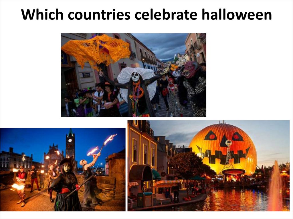 How did Halloween come about презентация онлайн