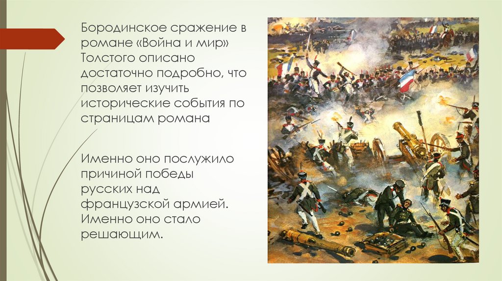 Изобразить о бородинском сражении