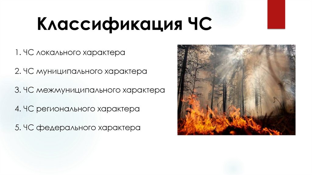 Классификация ЧС. Основные понятия - презентация онлайн