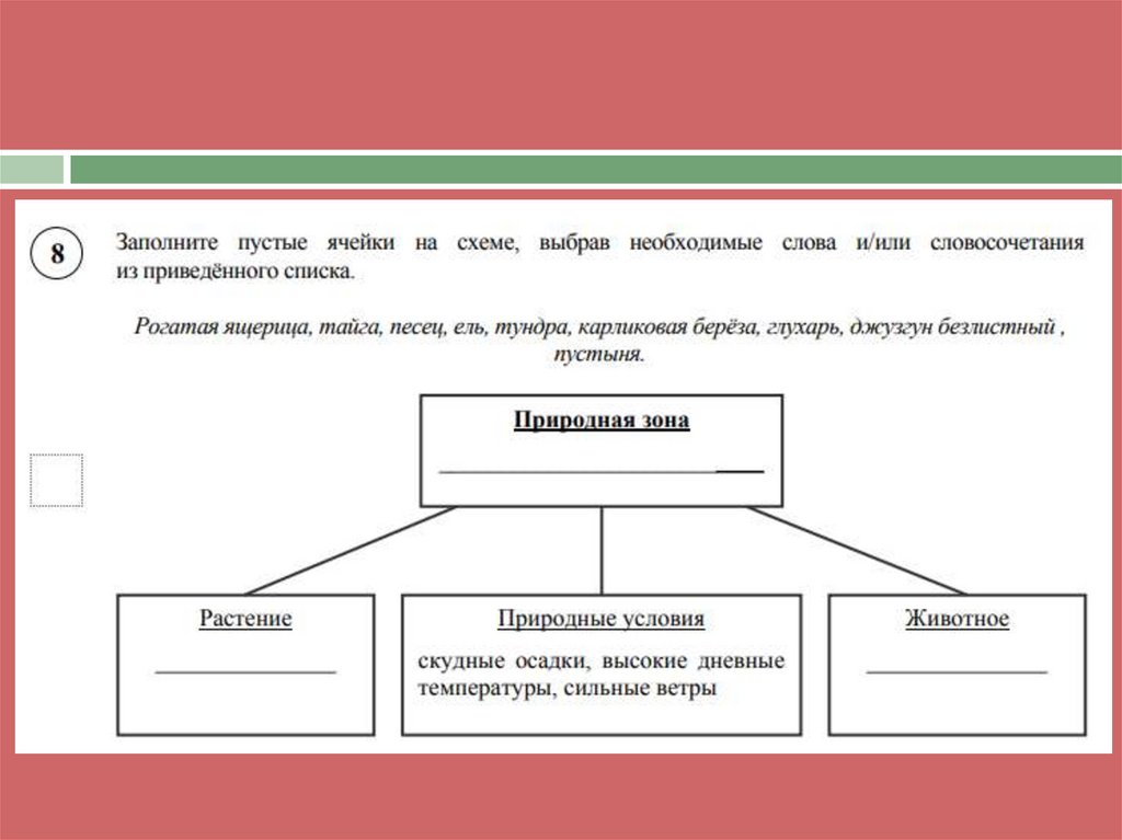 Выбери слово или словосочетание выпадающее из списка