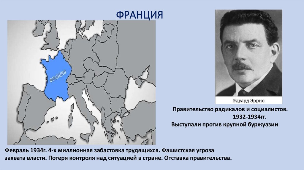 Альтернатива фашизму опыт великобритании и франции презентация 10 класс