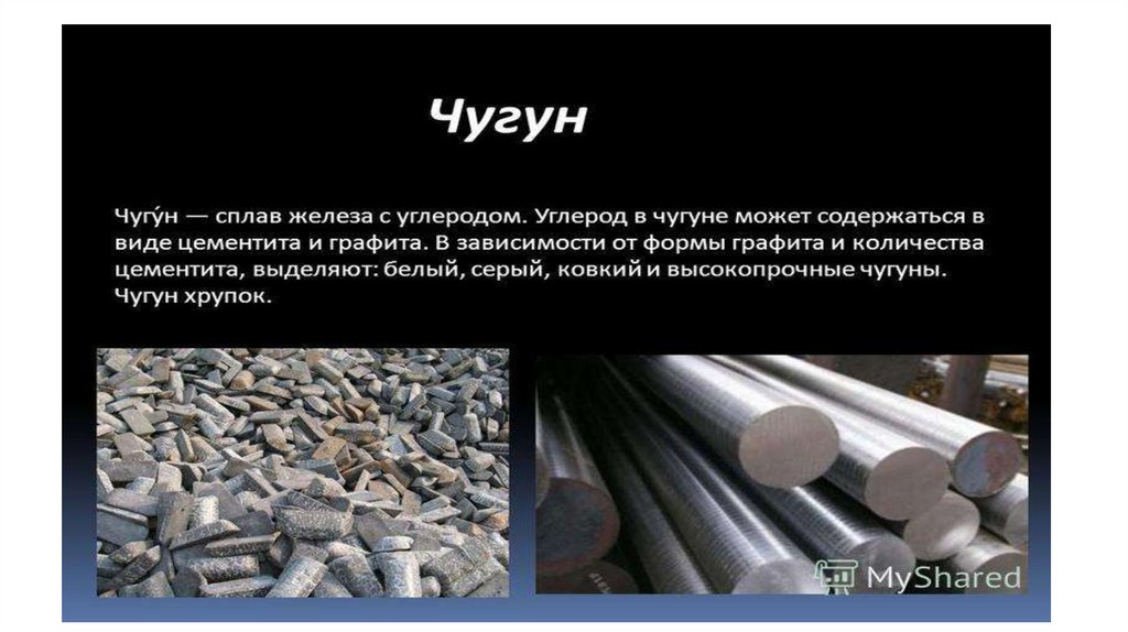 Чугун - online presentation