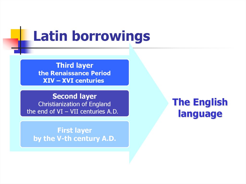 Latin borrowings