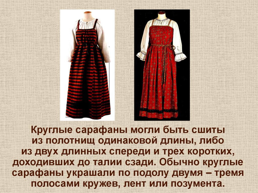 История сарафана - презентация онлайн