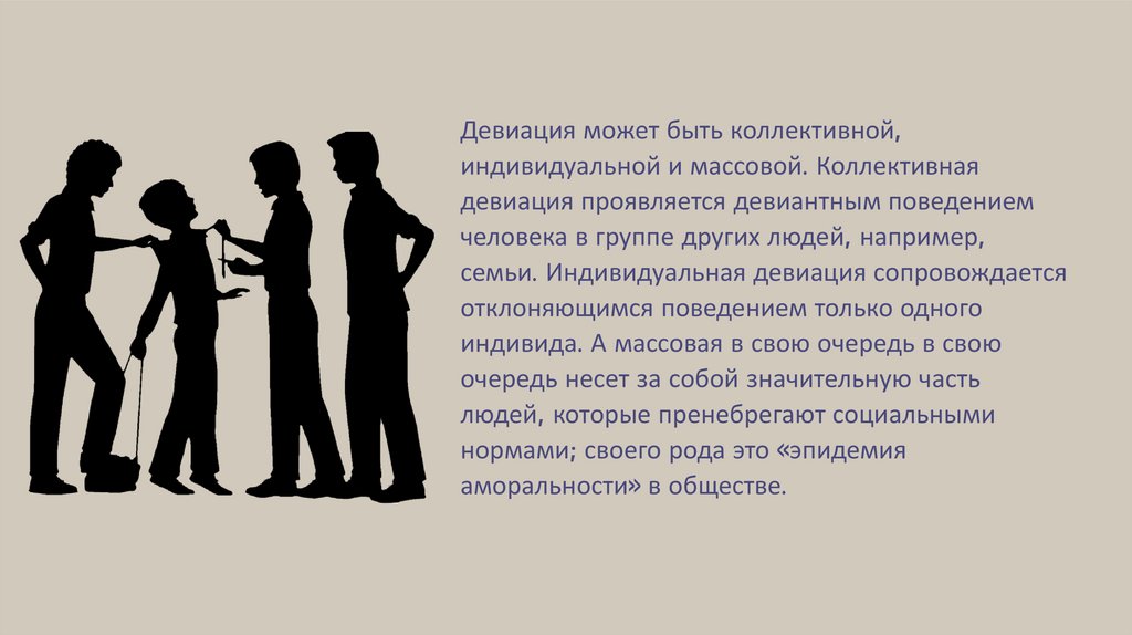 Девиантное поведение - презентация онлайн