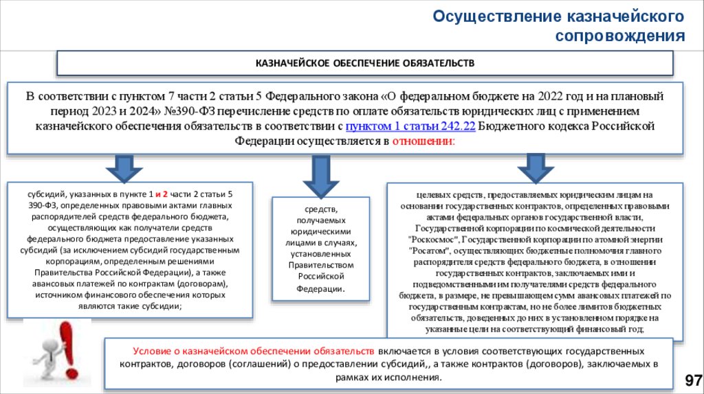 Как прописать в контракте казначейское сопровождение образец