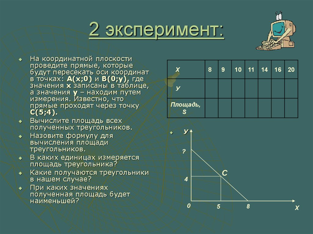 2 эксперимент: