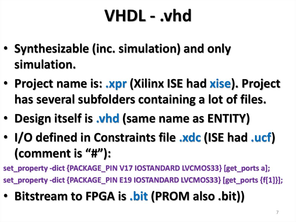 VHDL - .vhd