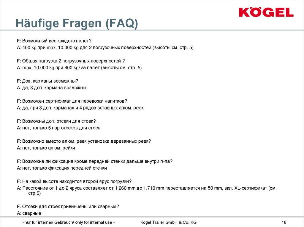 Häufige Fragen (FAQ)