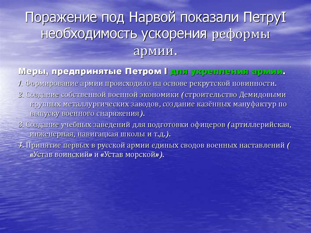 Поражение под нарвой карта