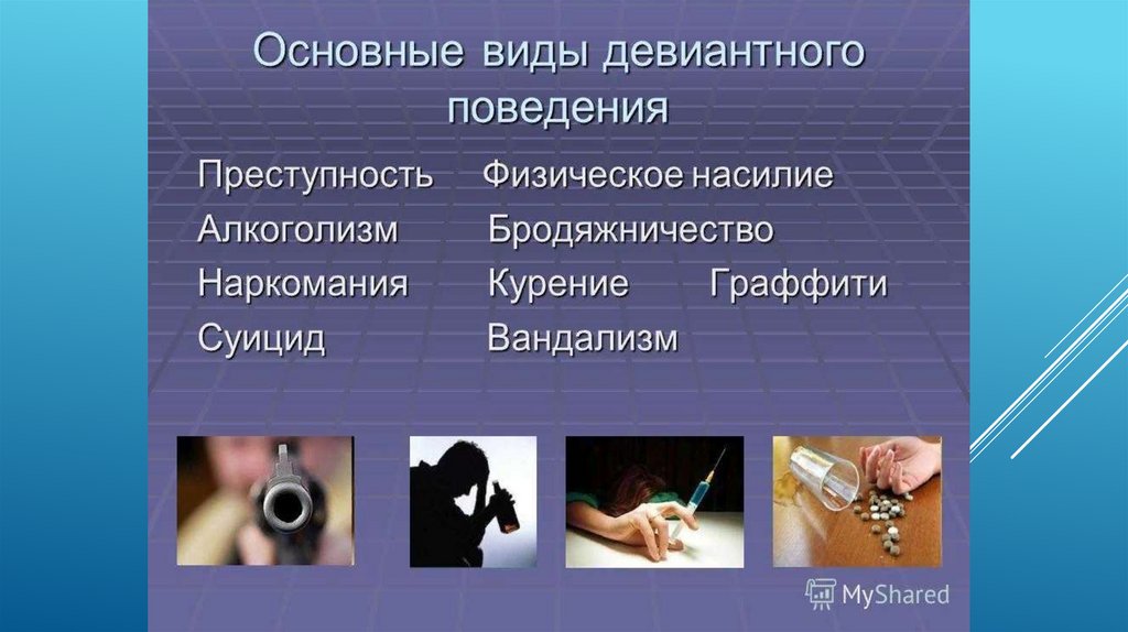 Девиантное поведение: формы и масштабы в современной России ...