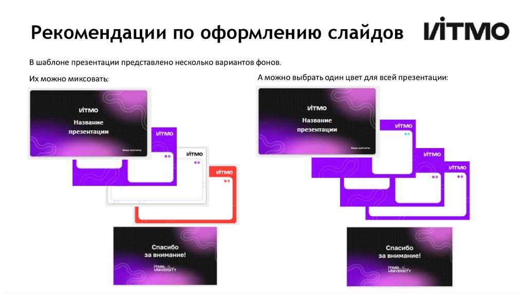 Итмо шаблон презентации