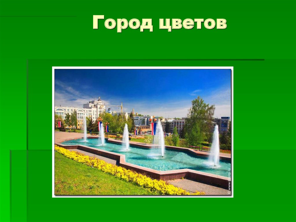Город цветов