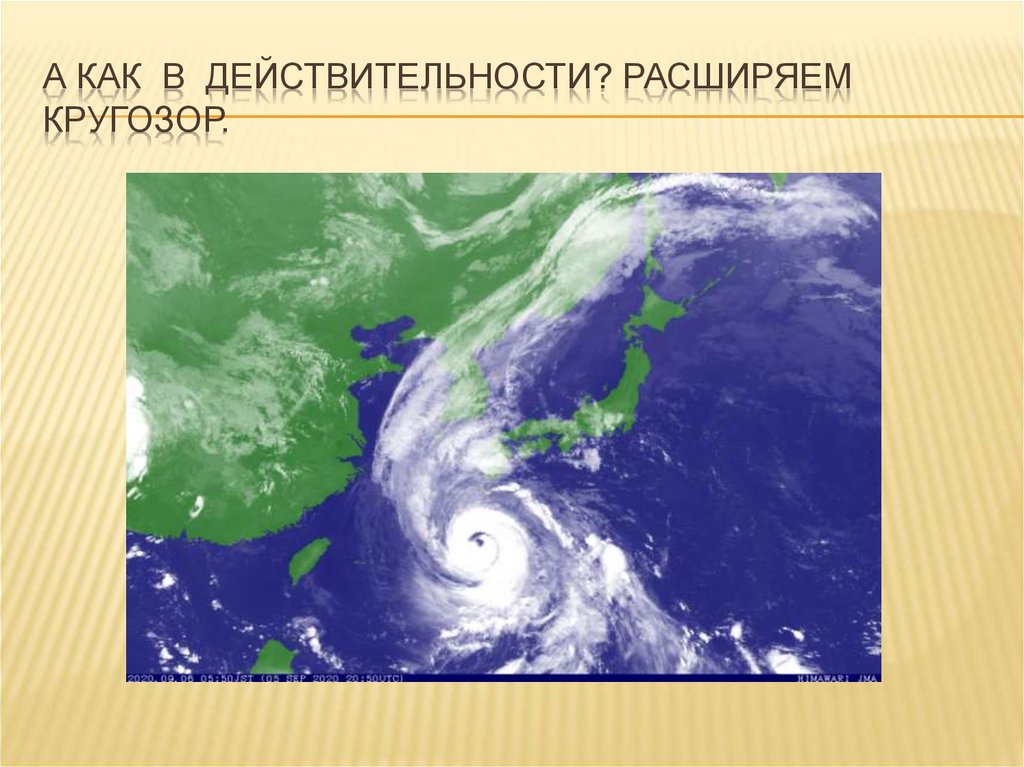 А как в действительности? Расширяем кругозор.