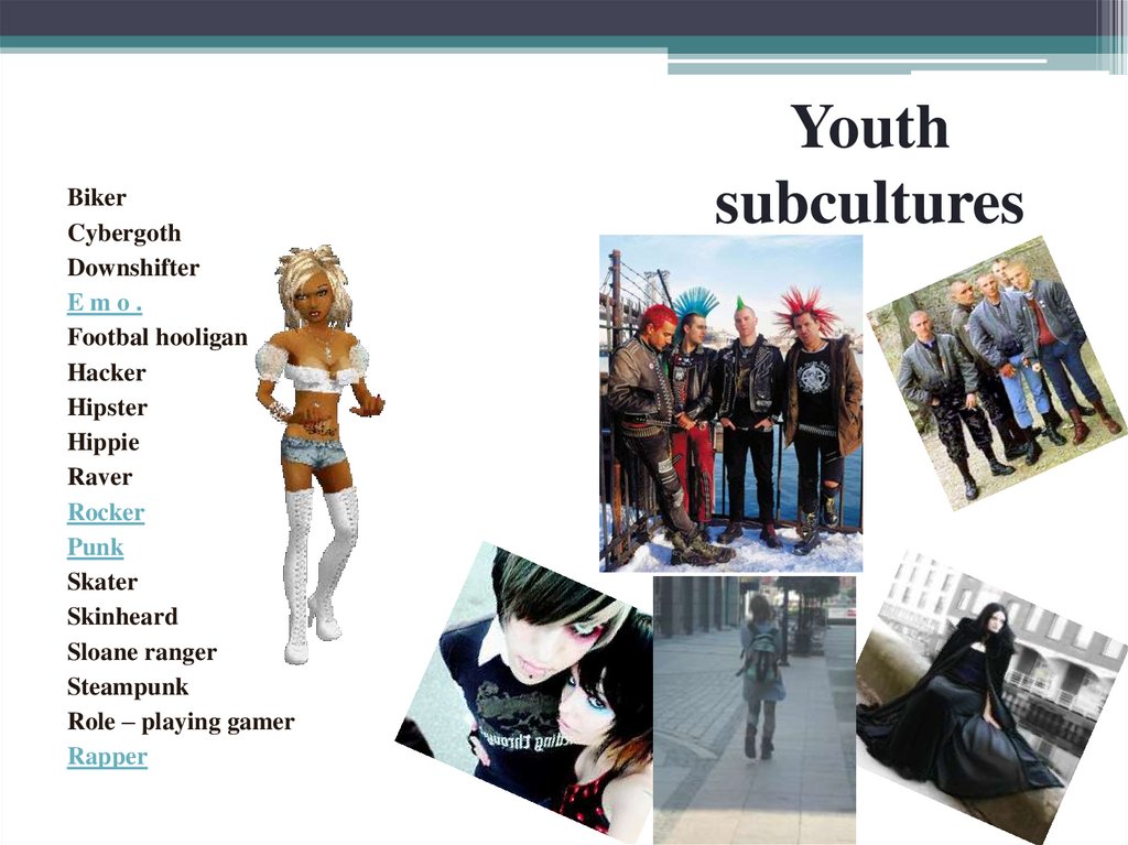 Youth subcultures