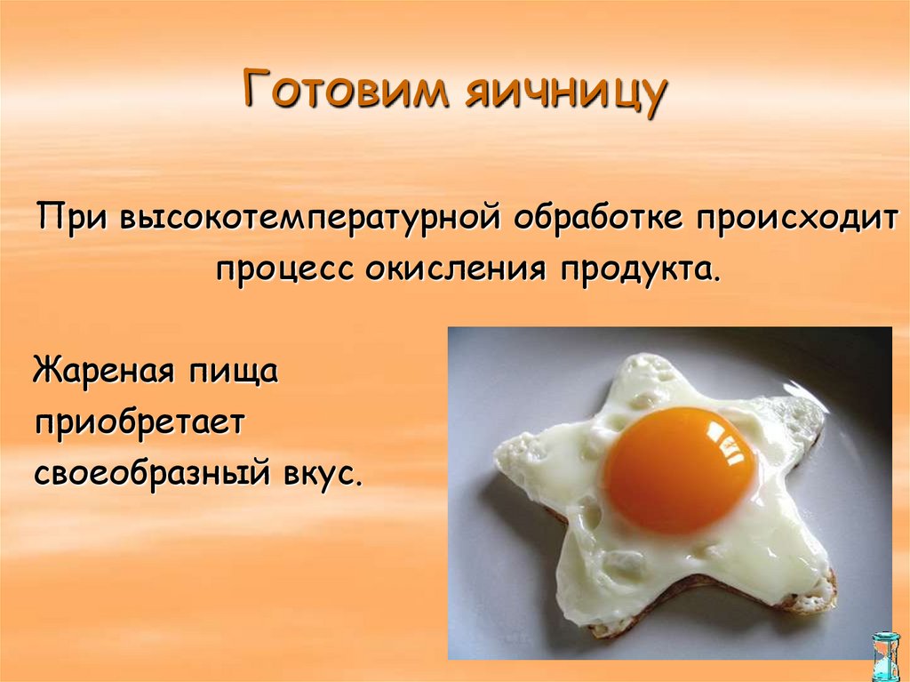 Готовим яичницу