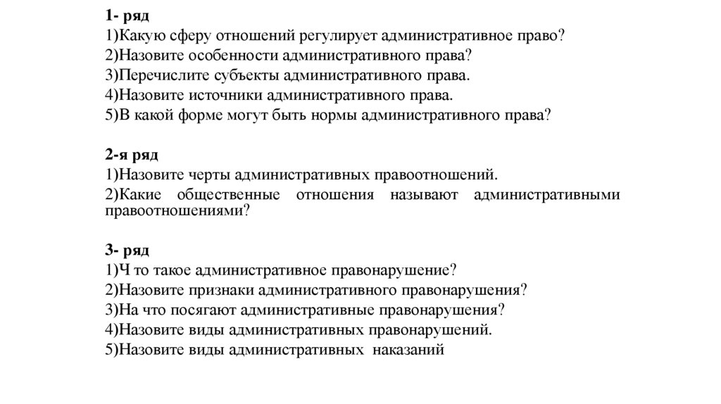 Адм. право - online presentation