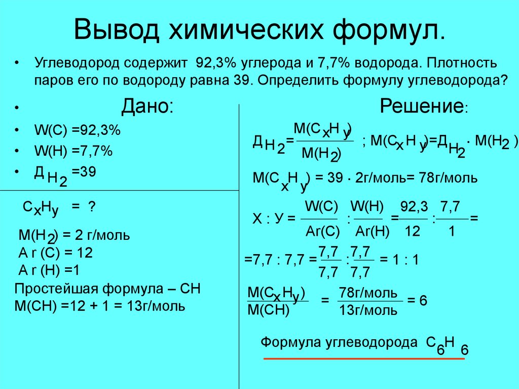 Плотность а5. Плотность паров вещества по водороду формула. Формулы по плотности по водороду химия. Определите формулу углеводорода. Определите плотность по водороду формулу.