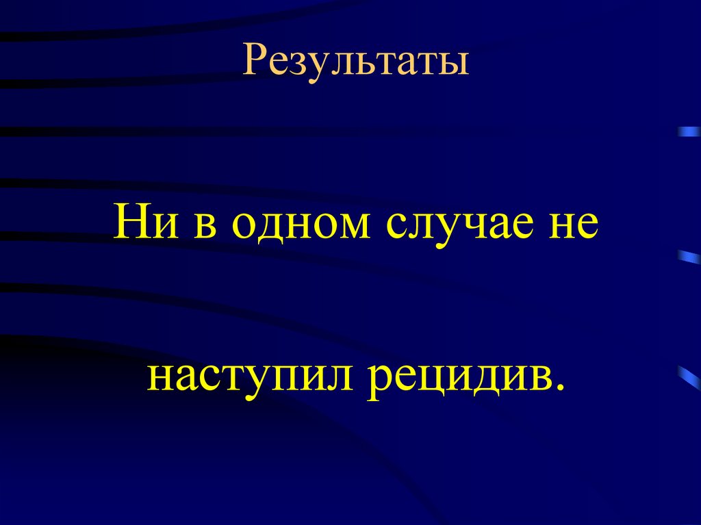 Результаты