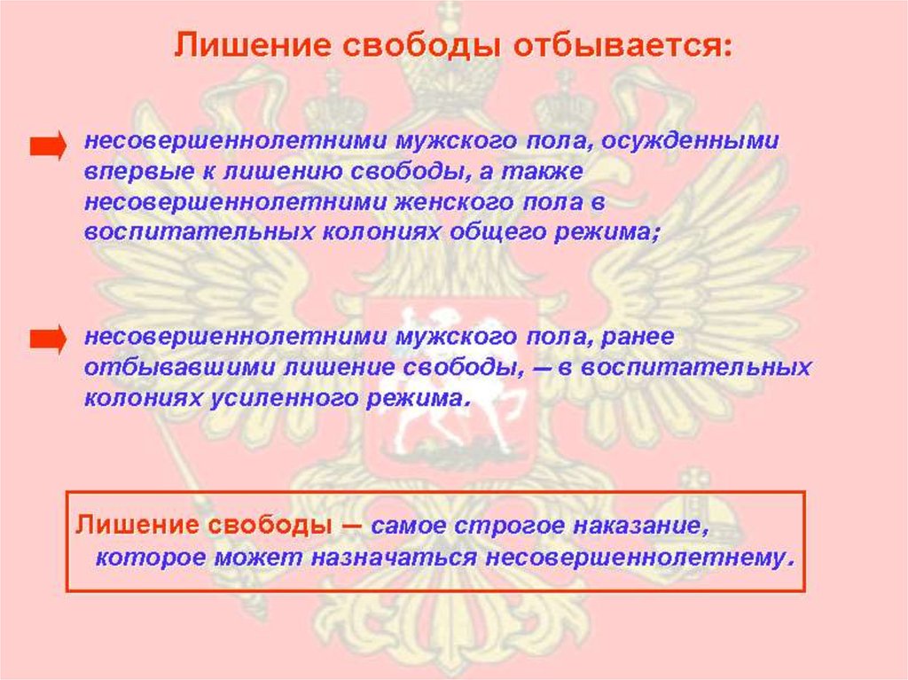 Правовой режим несовершеннолетних. Особенности уголовной ответственности несовершеннолетних.