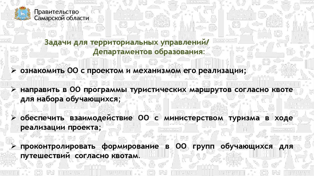 Федерального проекта повышение доступности туристических продуктов