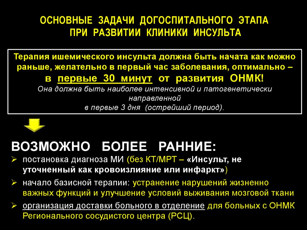 Инсульты и преходящие НМК - online presentation