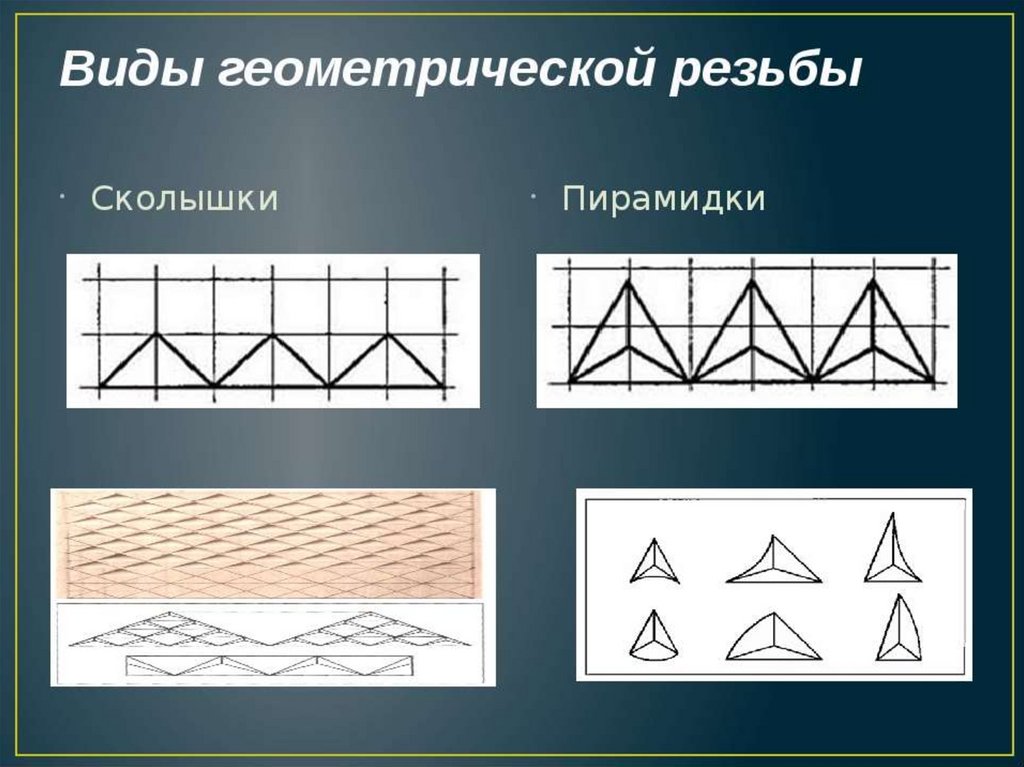 Геометрическая резьба по дереву презентация