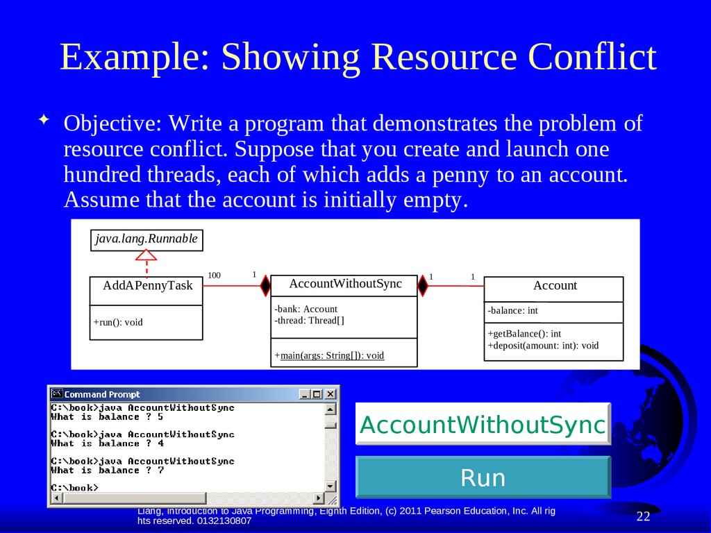 Example: Showing Resource Conflict