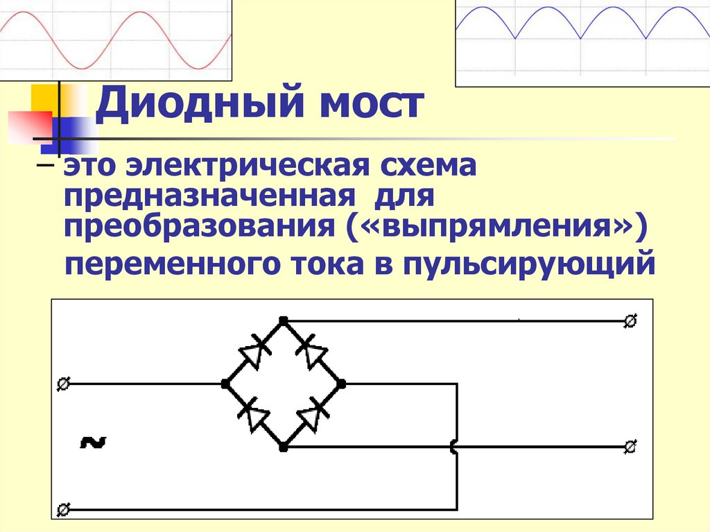 Выпрямители презентация по электротехнике