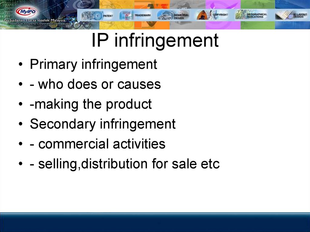 IP infringement