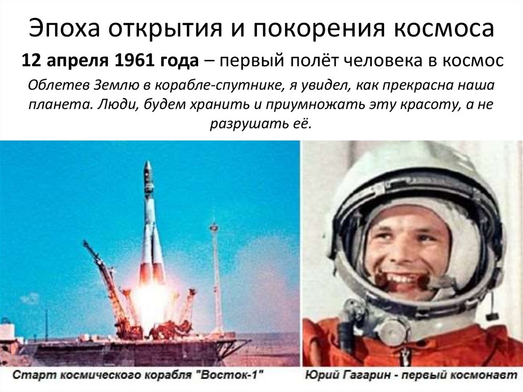 1 полет человека в космос произошел. Восток 1 Гагарин 1961. 1961 Год полет в космос Гагарина.