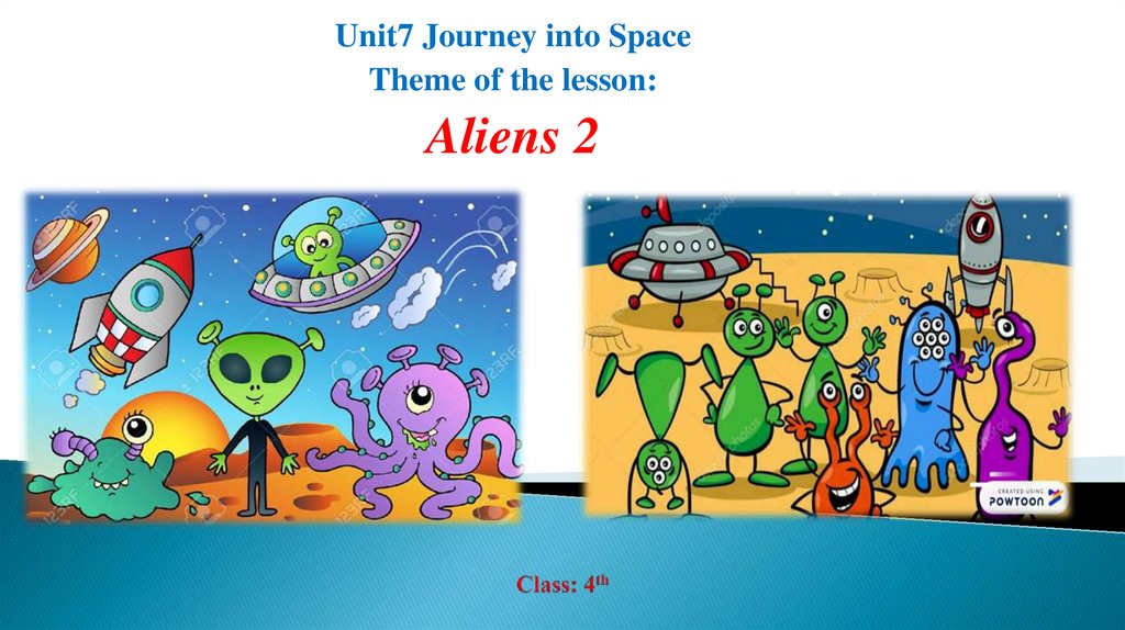 Wordwall Aliens-2 smiles 4 Grade. Journey into space 4 grade