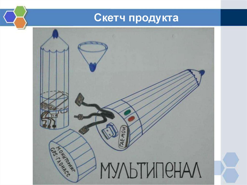 Скетч продукта