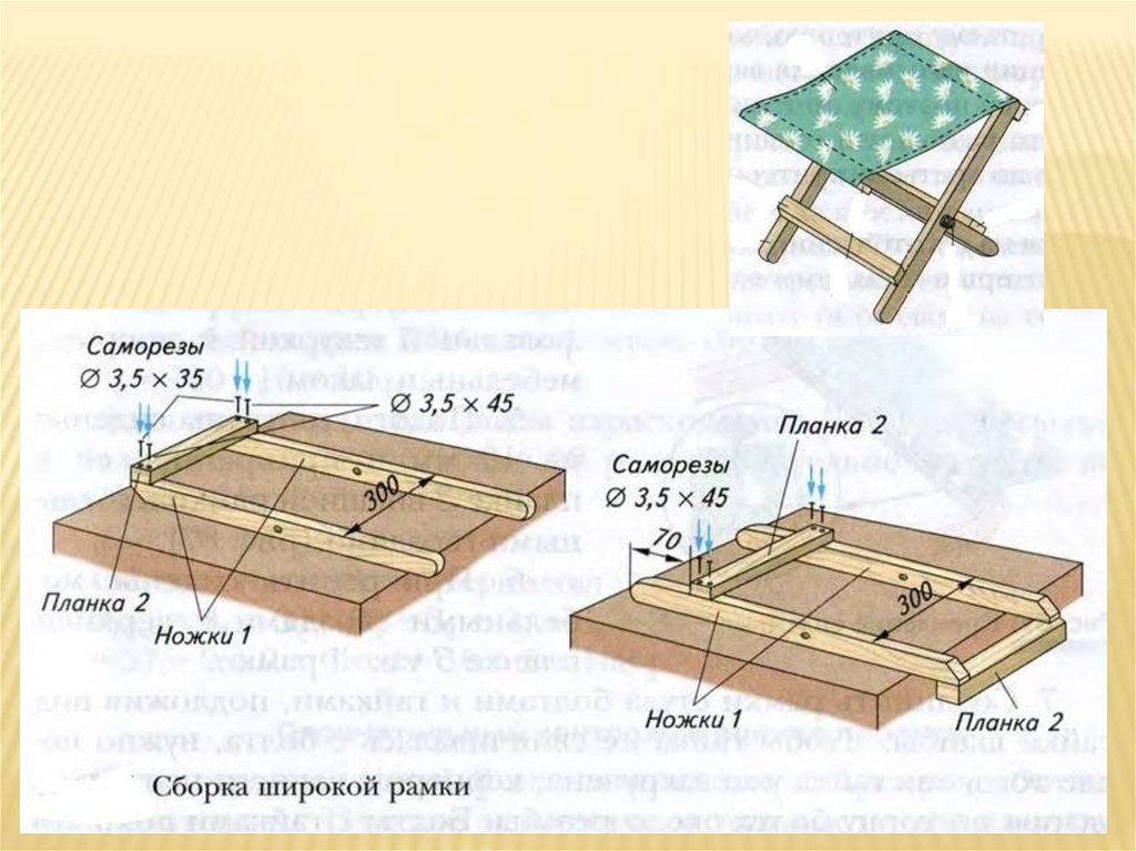 Творческий проект по технологии 6 класс для мальчиков стул