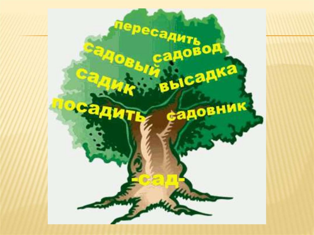 Морфемика - это раздел науки, которая изучает части речи - презентация ...