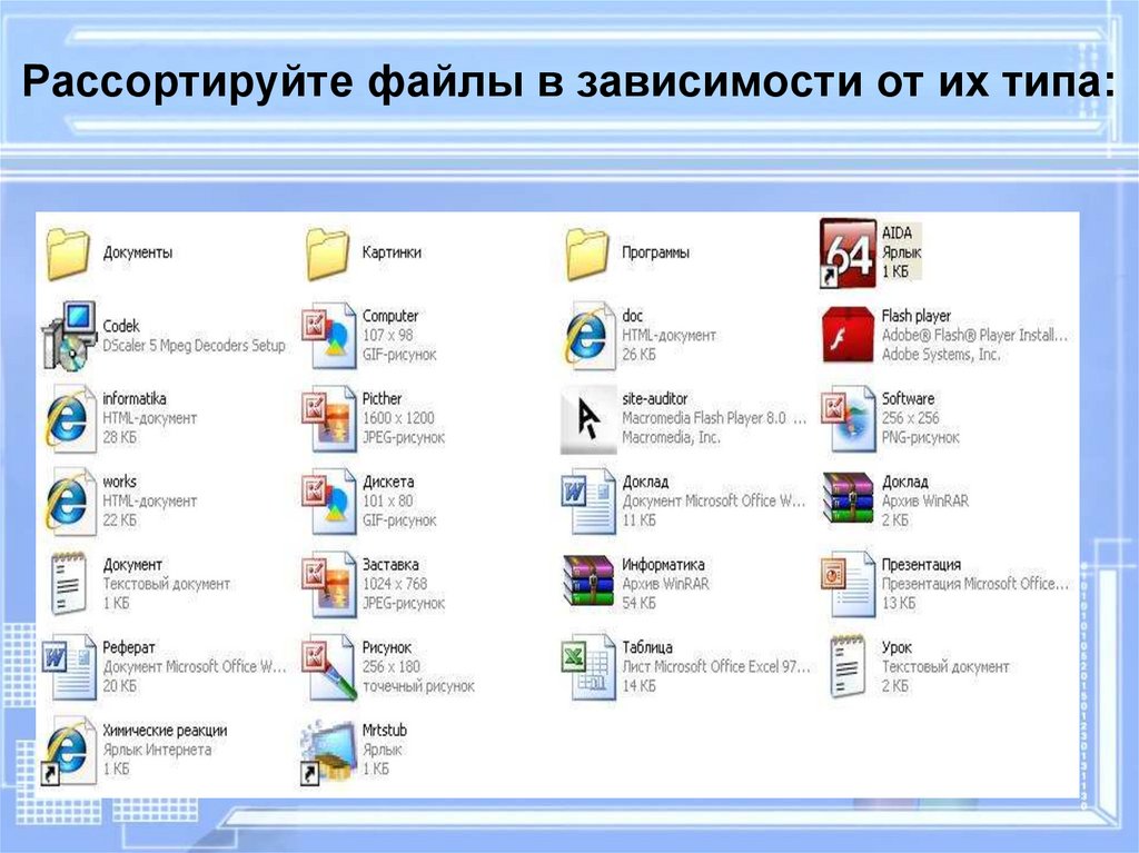 Файлы изображения windows. Типы файлов на компьютере. Ярлыки программ для компьютера. Типы файлов Windows. Ярлыки с названиями программ.