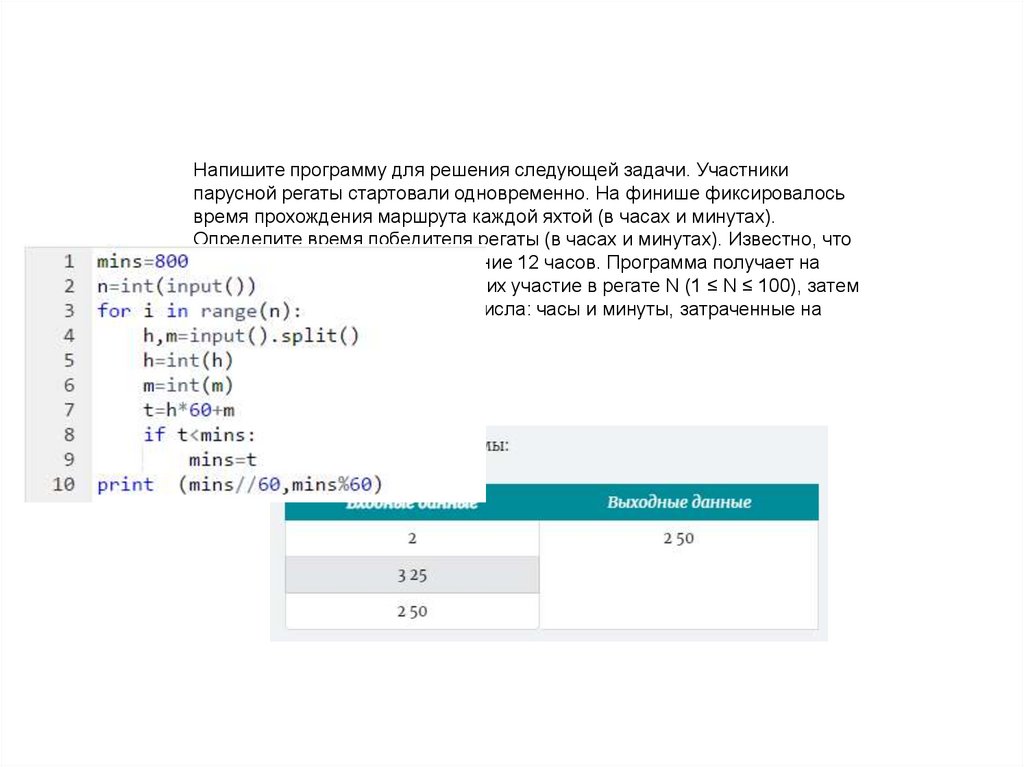 Программирование питон списки