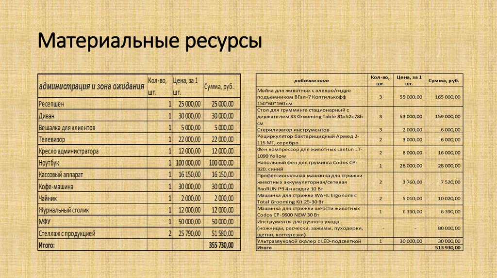 Маркетинговый план груминг салона