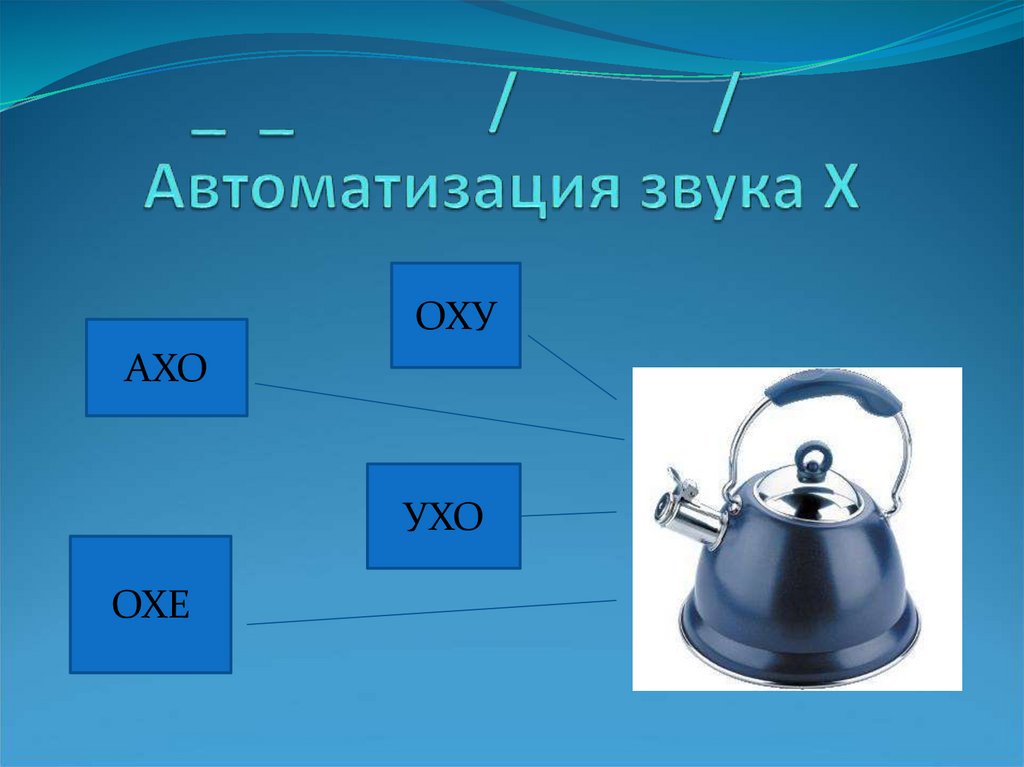 _ _ / / Автоматизация звука Х