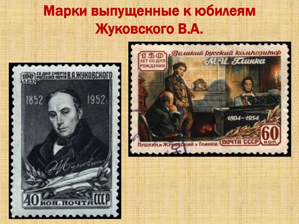 Жуковский написал произведение. Произведения Жуковского Василия Андреевича.