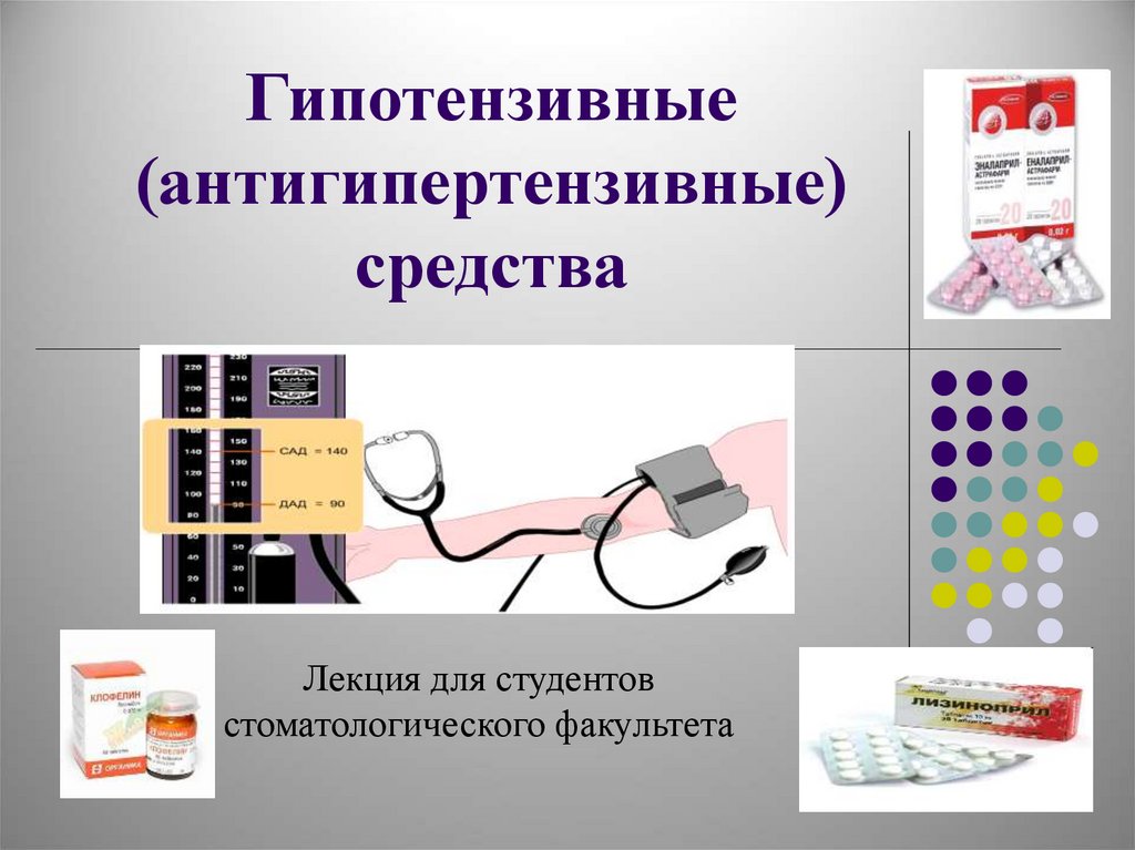 Антигипертензивные средства фармакология презентация