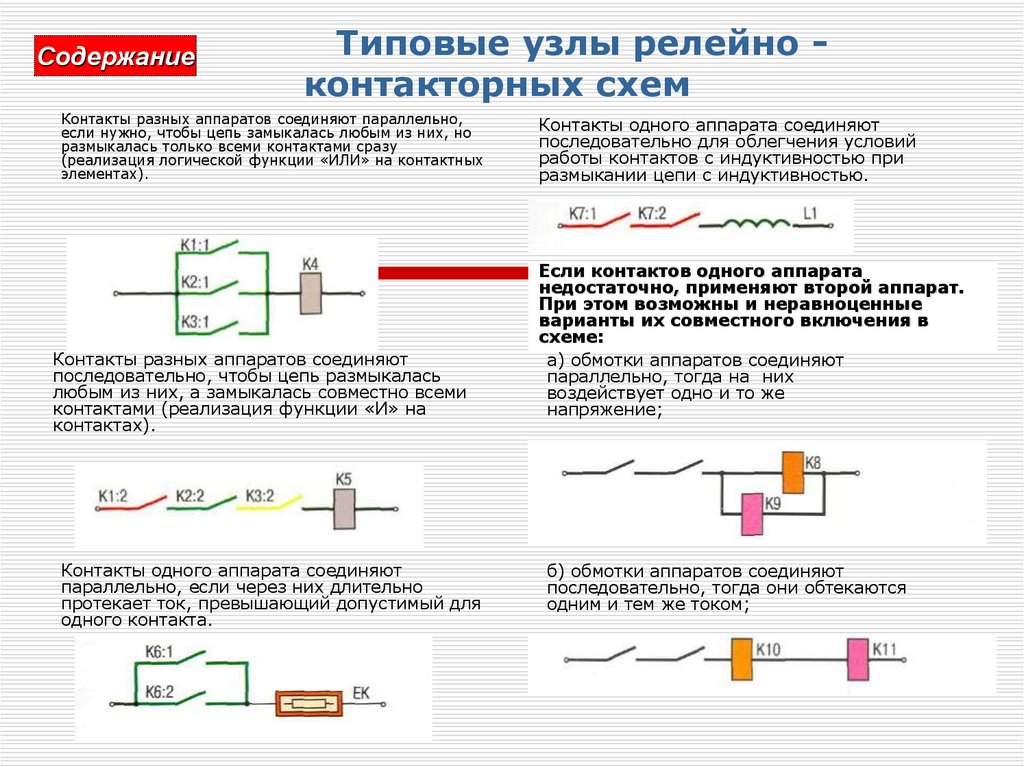 Проверьте равносильность следующих релейно контактных схем