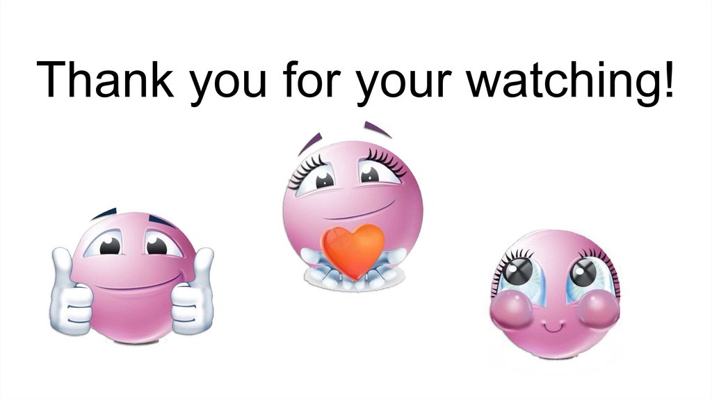 Thank you for your watching!