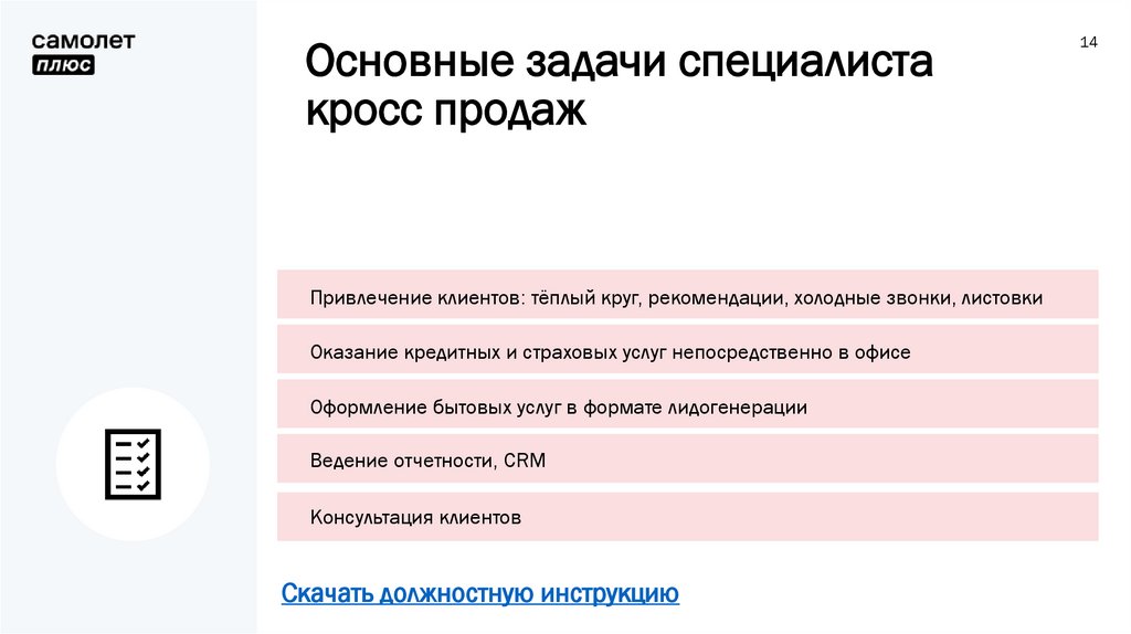 Презентация кросс продажи